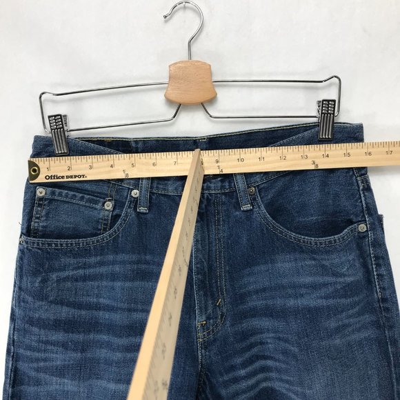 Levis Jeans Mens 31x32 550 Relaxed Fit Medium Wash Mid Rise 100% Cotton - Picture 8 of 13